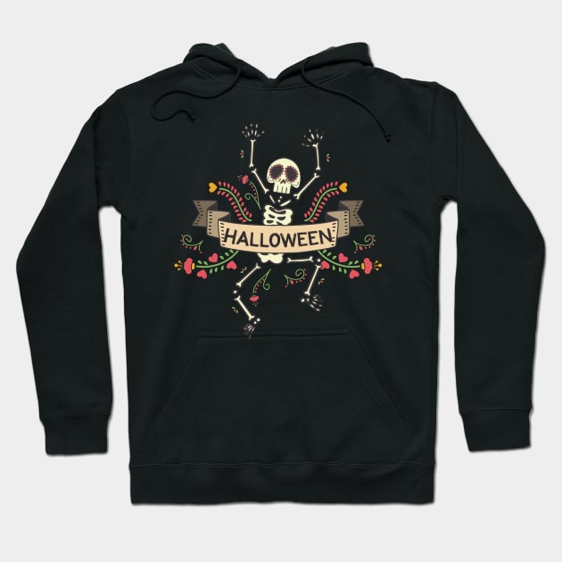 skull halloween Hoodie by Silemhaf